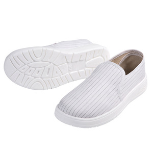 Scarpe ESD Azzurre, <span class=keywords><strong>Calzature</strong></span> di Sicurezza Conduttive, <span class=keywords><strong>Calzature</strong></span> di Sicurezza ESD <span class=keywords><strong>Blu</strong></span> Navy con Suola <span class=keywords><strong>in</strong></span> PU, Scarpe da Lavoro <span class=keywords><strong>in</strong></span> Rete ESD per Camera Bianca - Product Image 2