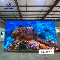 Écran LED vidéo mural publicitaire Lecede à installation fixe en intérieur, service frontal, pour salle d'exposition - Vente chaude