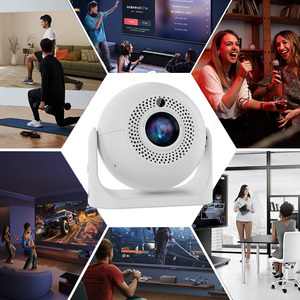 Mini Proyector Portátil Inteligente 4K con WiFi, Bluetooth y Doble HDMI, Enfoque Automático, para Cine <span class=keywords><strong>en</strong></span> Casa y Entretenimiento al Aire Libre - Product Image 5