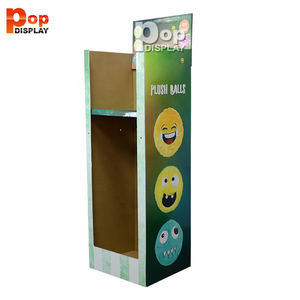 Розничный магазин Рекламные плюшевые игрушки POS дисплей стенд POS картонный грузоотправитель напольный стеллаж - Product Image 2