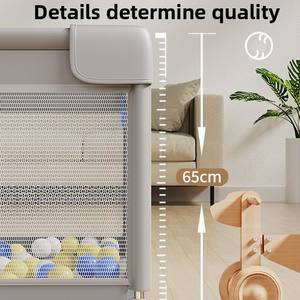 Barrière <span class=keywords><strong>de</strong></span> <span class=keywords><strong>lit</strong></span> pour bébé Vista, pare-chocs, 1,8 m, plastique, anti-collision, barrière souple - Product Image 5