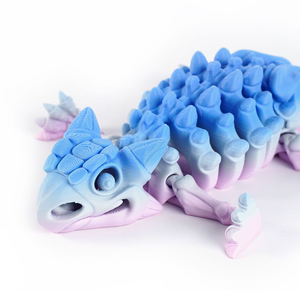 Juguetes de Huesos de Anquilosaurio Impresos en 3D de Vashine, Divertida Decoración para Niños, Figura de Acción, Juguetes de Colección de Dinosaurios Impresos en 3D, Stock en EE. UU. - Product Image 3