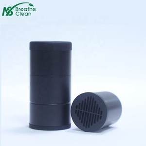 Purificateur d'air personnel avec cartouche filtrante remplaçable et embout buccal en silicone lavable - Product Image 1