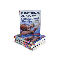 Anatomie fonctionnelle pour la thérapie ocupatoire, livre de texte médical à couverture souple, reliure parfaite, impression de livres personnalisée