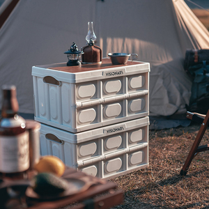 2022 New Outdoor Camping 20L 30L 50L <b>Folding</b> <b>Storage</b> <b>Box</b> Home Wooden Cover <b>Storage</b> <b>Box</b> Car <b>Storage</b> <b>Box</b> - Product Image 5