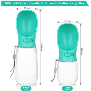 Tasse d'eau Portable pour animaux de compagnie, de voyage, pour chiens et chats, étanche, sans Bpa, pour les petits et les grands chiots, pour faire marcher, accessoire pour chatons et chiots, personnalisable - Product Image 2