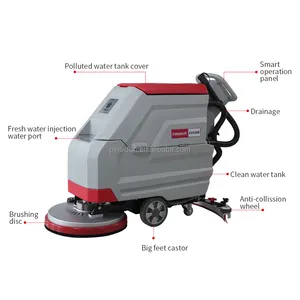 PSD-XS530B giá thấp đi bộ phía sau sàn Cleaner tay sàn Scrubber tay đẩy sàn Scrubber