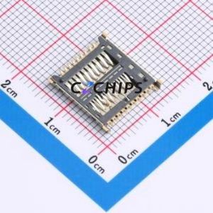 XDFP-C7211-0316 SD Card / Memory Card Connector SMD Connector - Product Image 2