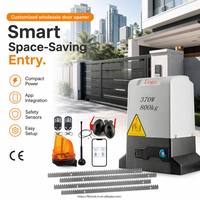 Moteur de portail coulissant FUBEI 800KG 370W, ouvre-portail coulissant automatique, kit de moteur de portail coulissant électrique AC pour portail principal de villa