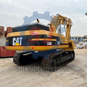 Excavatrice sur chenilles d'occasion importée du Japon, modèle Cat 330BL, 30 tonnes, avec heures de fonctionnement vérifiées, pour travaux de construction et travaux lourds. - Product Image 3