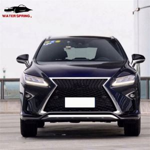 Ventes d'usine 209-2015 <span class=keywords><strong>RX</strong></span> Mise à niveau 2016 <span class=keywords><strong>RX</strong></span> RX350 RX450H Kit carrosserie Ancienne rénovation Nouveau phare LED Pare-chocs Kit carrosserie pour LEXUS - Product Image 2