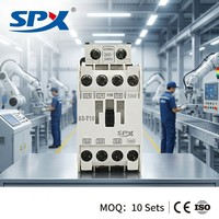 Contacteur magnétique CA SPX 3 pôles 32A 220V Bobine IEC 60947-4-1 Standard CA 3 pour démarreur de moteur, panneau de commande, usine OEM