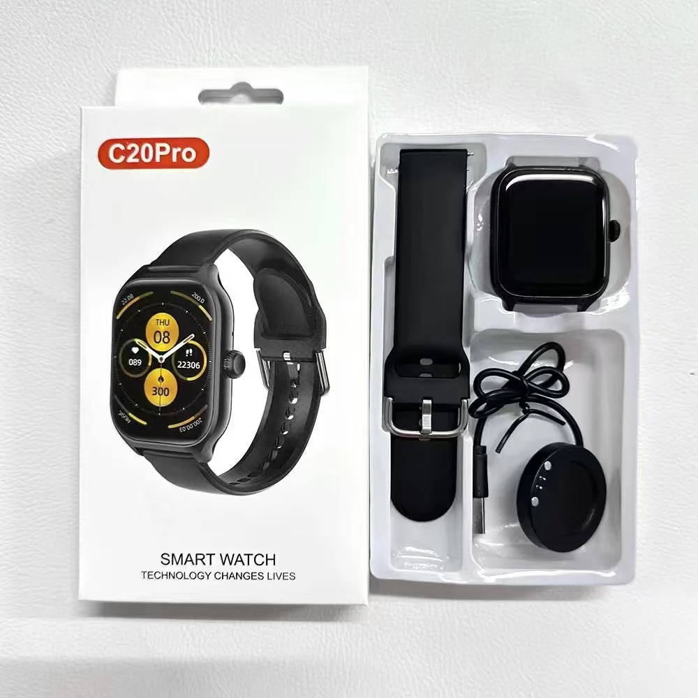 2026 Touch Screen Custom Dial <strong>Smart</strong> <strong>Watch</strong> C20 Pro Phone Call Ladies Fitness Waterproof <strong>Android</strong> Reloj Smartwatch PK CT2 Y13 H13