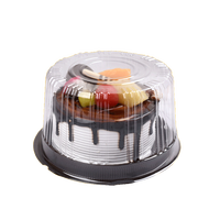 Boîtes alimentaires jetables en PVC transparent pour gâteaux, sandwichs, pizzas, gelées et aliments pour bébés - Boîtes à emporter en promotion