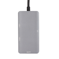 Hub USB VCOM 5Gbps 3.0 à 5 ports, station d'accueil, lecteur de cartes USB vers TF SD CF pour la transmission de données informatiques