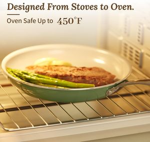 All Purpose Kitchen Non-Stick Coating Frypan and Ergonomic Soft Touch Handle - Product Image 5