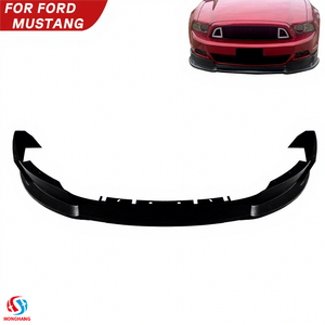 Nouveau Style Kit lèvre de pare-chocs avant pour Ford <span class=keywords><strong>Mustang</strong></span> <span class=keywords><strong>V8</strong></span> V6 <span class=keywords><strong>GT</strong></span> lèvre avant <span class=keywords><strong>Mustang</strong></span> lèvre avant en Fiber de carbone - Product Image 1