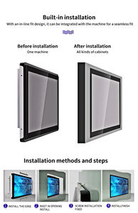 Moniteur TFT <span class=keywords><strong>PC</strong></span> tactile industriel IP65 15.6 "19" 32 "avec moniteur à écran tactile industriel résistif Windows10/Android - Product Image 6