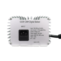 Ballast électronique LED CMH Pro Series IP65 pour kit d'éclairage de culture double 315W/630W avec lampe pour l'horticulture et l'hydroponie