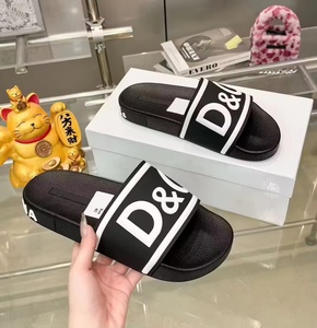 High Quality <b>Large</b> Size Summer Beach Slippers Sandals Women's Shoes <b>Slides</b> Designer Luxury Outdoor casual <b>slide</b> Slippers men - Product Image 2