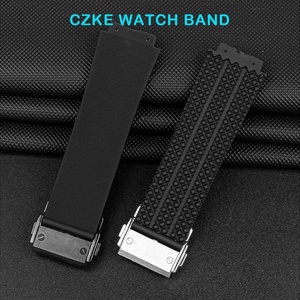 Correa de Reloj de Silicona de 26 mm * 19 mm, 25 mm * 17 mm, Correa de Reloj de Lujo Impermeable, Brazalete de Goma para Reloj - Product Image 5