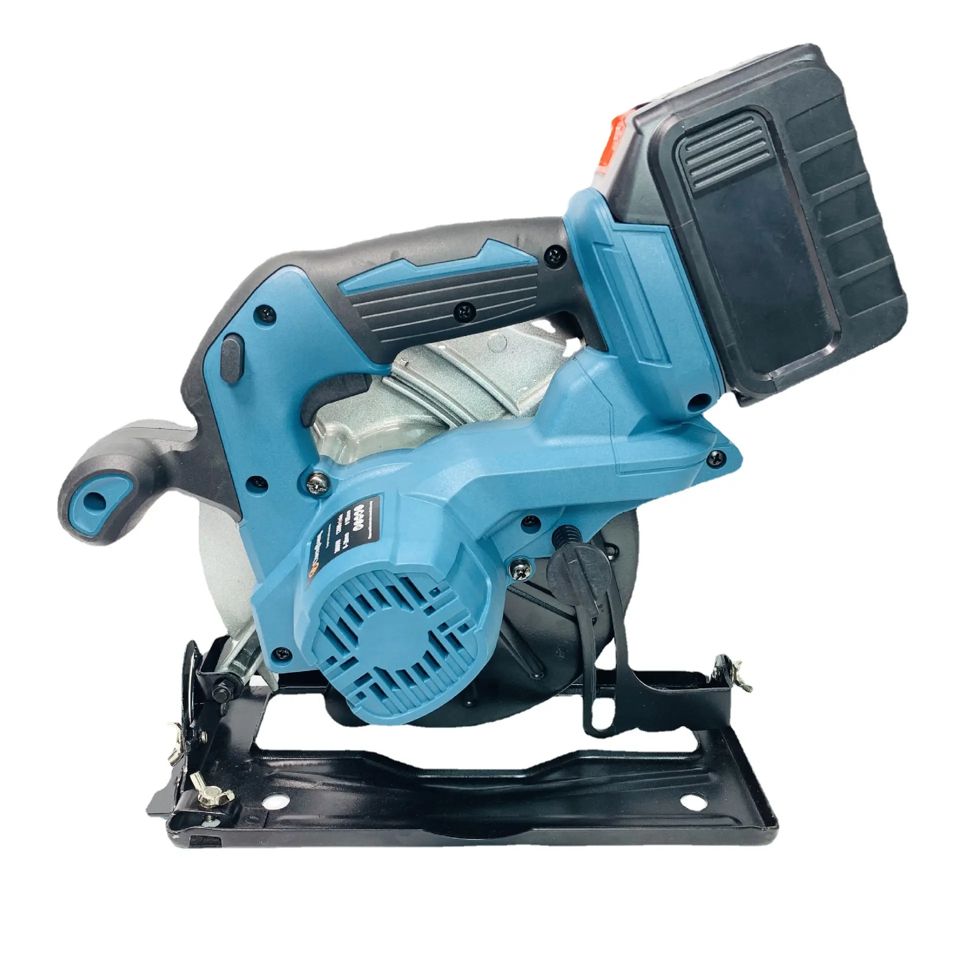 HENGLAI In Stock!!! high-power Cordless powered 7inch Electric chainsaw woodworking saw Brushless Electric circular saw