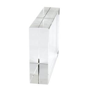 Plateau en verre cristal K9 100x160x30 mm, organisateur de bureau, boîte de rangement transparente - Product Image 3
