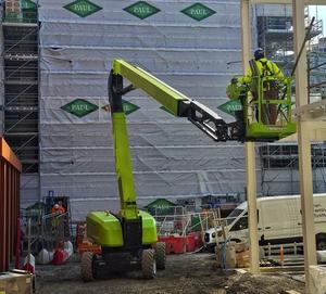 Телескопические подъемники с шарнирными стрелами 24 М телескопический подъемный кран с воздушной рабочей платформой ZA24J - Product Image 3