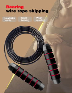 <span class=keywords><strong>Corde</strong></span> <span class=keywords><strong>à</strong></span> <span class=keywords><strong>sauter</strong></span> lestée en PVC de haute qualité, réglable, nouveau design, marque privée, pour la gym - Product Image 6