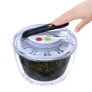 Salad Spinner Dehydrator Double Layer Rotating Vegetable Fruit