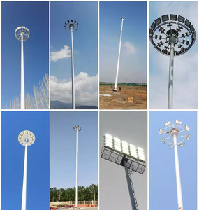 Cột Buồm và cột đèn cao bền với độ chính xác cao và hệ thống chiếu sáng tuyệt vời để chiếu sáng khu vực rộng lớn - Product Image 6