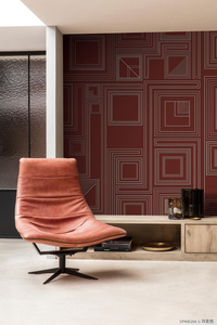 Carta da Parati con Design Geometrico <span class=keywords><strong>e</strong></span> Texture, Dimensioni Personalizzabili, Rivestimento Murale per Casa, Ufficio, Hotel, Centro Commerciale, Ingresso, Decorazione Artistica - Product Image 5
