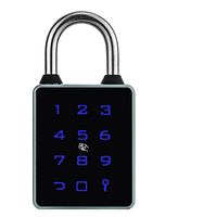 Cadenas intelligent en acier inoxydable 304 haute sécurité, application TTlock Cloud pour déverrouillage par carte/clé/mot de passe