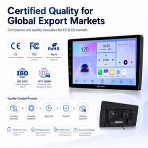 <span class=keywords><strong>Autoradio</strong></span> universel Android 9 pouces 2 Din avec écran <span class=keywords><strong>tactile</strong></span> 9/10 pouces Navigation GPS DVD/MP5 Radio multimédia - Product Image 6