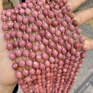 Natural Rhodonite Seed <strong>Pearl</strong> Facets Wholesale Stone &amp; Crystal Jewelry Making Loose <strong>Beads</strong> - Product Image 4
