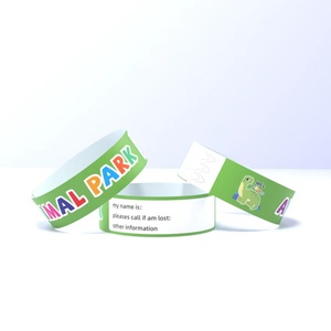 Pulseras de Tyvek Personalizables, Imprimibles, Desechables, de Papel, para Eventos, Pulseras Promocionales Impresas al por Mayor - Product Image 1