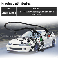 ECH004-HC FIC30 harnes kabel mesin untuk Integra Civic B16 B18 D16 OBD1 1992-1995 B/D Series irit bawaan CNCH-OBD1-1