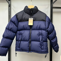 Doudoune classique de luxe 1996 avec logo brodé personnalisé, vintage, unisexe, imperméable et résistante au froid, manteau d'hiver matelassé