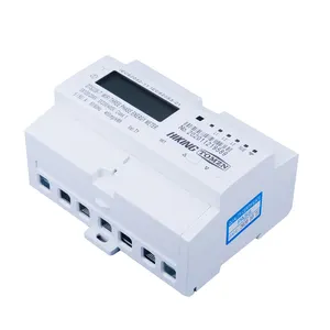 Tuya 3 Phase Din Rail WIFI Smart Energy Meter Timer Power Consumption Monitor KWh Meter Wattmeter 3*120V 3*220V 3*230V 50/60Hz