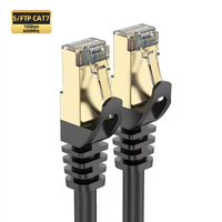 Usine OEM Câble LAN Cat7 Cat6A Cat5e UTP/FTP/STP/SFTP Câble LAN Intérieur Extérieur Utp Ethernet Cat6 Câble Réseau 1M 2M 3M 5M 10M