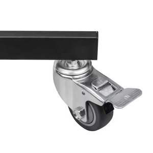 E-reise gấp bánh cơ sở đứng màu đen/Chrome mạ 9 'chụp ảnh Ánh sáng đứng Con lăn chân máy - Product Image 5