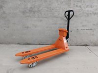 Chariot à palettes avec balance électronique intégrée, roues en PU, haute précision, grande capacité, pour entrepôt et usage industriel