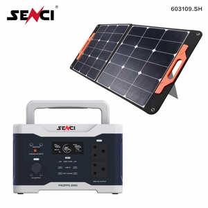 สถานีไฟฟ้าพกพา Senci 1200W พร้อมเครื่องกำเนิดพลังงานแสงอาทิตย์ความจุสูง 1152wh สำหรับใช้ในบ้านและนอกบ้าน รุ่น SC-600 สถานีไฟฟ้าพกพา SC-6 - Product Image 6