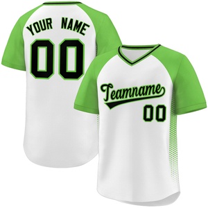 Camiseta de béisbol personalizada, camisetas deportivas de Hip Hop, transpirables, estampadas, de secado rápido, nombre del equipo personalizado, número, venta al por mayor para adultos - Product Image 1