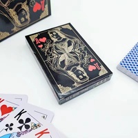 Русские пластиковые игральные карты из ПВХ, 28-го класса толщины, колода из 36 карт на русском языке, с возможностью индивидуальной упаковки в картонную коробку, прямоугольные карты
