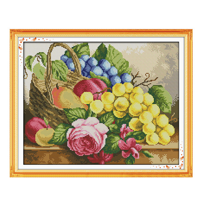 Needlework handicraft cross- stitch for students and pupil