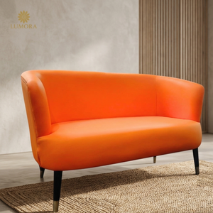 Sofá Moderno Darcy Farmhouse con Estructura de Madera y Tapicería de Tela, Muebles de Sala de Estar de Alta Calidad - Product Image 2