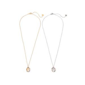 Collana a Catena Sottile con Ciondolo a Z in Oro e Argento, Modello 45434, Minimalista per Uso Quotidiano, Catena a Serpente con Lettera e Cristalli Strass - Product Image 2