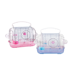 Produttori di Geshifeng gabbia trasparente criceto Villa Base orologio portatile per animali domestici gabbia criceto