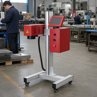 Codeur laser à fibre pour le marquage de précision des composants électroniques, puces IC et cartes de circuits imprimés, machine de type split 1064 nm